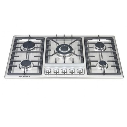 5 Burners In-built Gas Hub - Electric Ignition