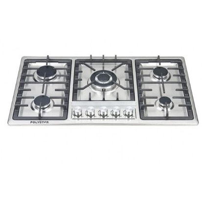 5 Burners In-built Gas Hub - Electric Ignition
