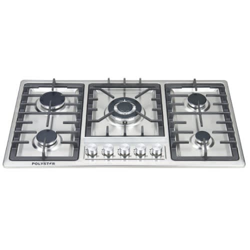 Pv-hbs5807 - 7mm Stainless Steel 5 Built-in Gas Burner Hub