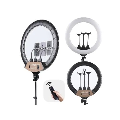 Ring light With 3 Phone Holders - 18