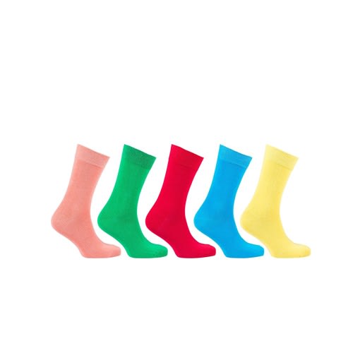 Men’s 5-pair Colorful Dress Socks - Pack 29