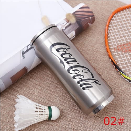 Coca-Cola Water Bottle Stainless Steel Office Cup - 210ml