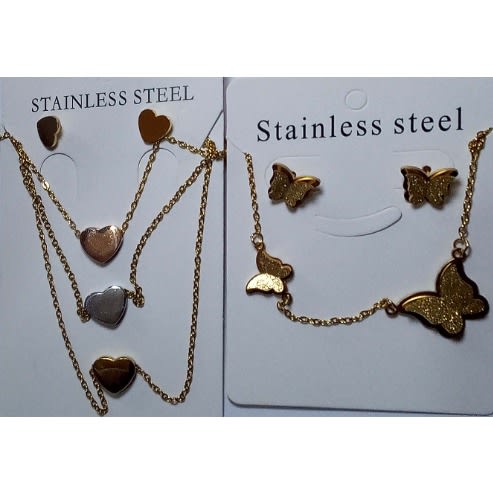 Jewelry Sets - Necklace & Earring - 2 Sets