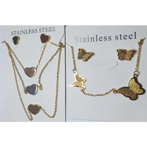 Jewelry Sets - Necklace & Earring - 2 Sets