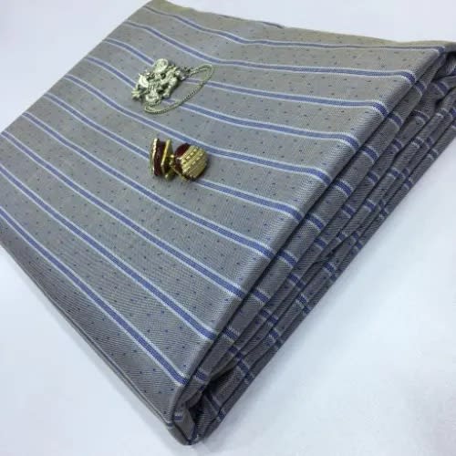Strip Dotted Men Stock Senator Material - 4 Yards