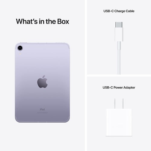 iPad Mini 6th Gen. (2021) - 8.3" - 64GB ROM - 4GB RAM - WiFi Only - Purple