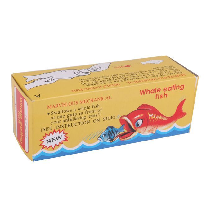 Classic  Eating   Wind Up Tin Toy Metal  Adult Collectable