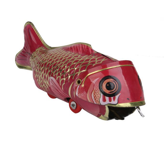 Classic  Eating   Wind Up Tin Toy Metal  Adult Collectable