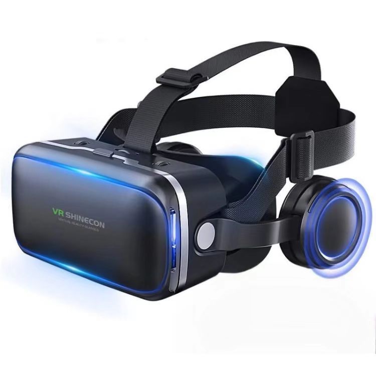 Shinecon 6.0 Virtual Reality Smartphone 3D Glasses VR Headset Stereo Helmet VR Headset With Remote Control