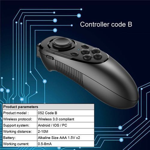 Shinecon 6.0 Virtual Reality Smartphone 3D Glasses VR Headset Stereo Helmet VR Headset With Remote Control