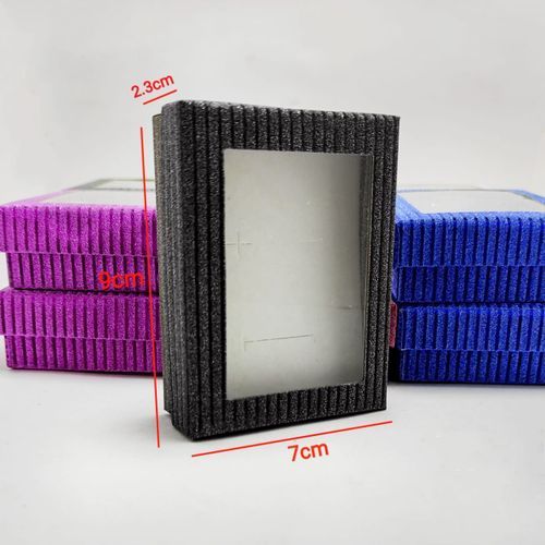 12pcs/lots Multicolour Dazzling Jewelry Packaging Display Box Organizer Storage Case For Chain Ring Bracelet Earrings