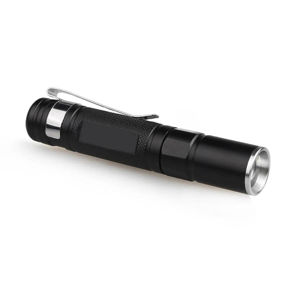 Pocket Bicycle Lights Mini Portable LED Flashlight Battery Powered durable Waterproof for Hiking Camping Hunting Fishing Light
