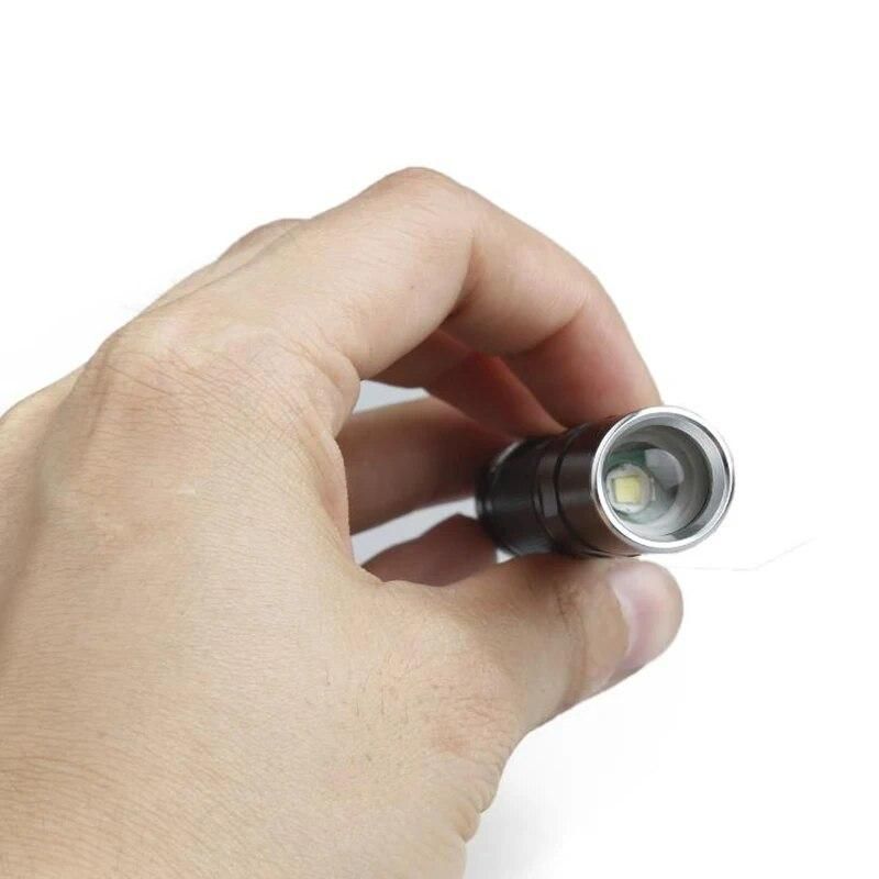 Pocket Bicycle Lights Mini Portable LED Flashlight Battery Powered durable Waterproof for Hiking Camping Hunting Fishing Light