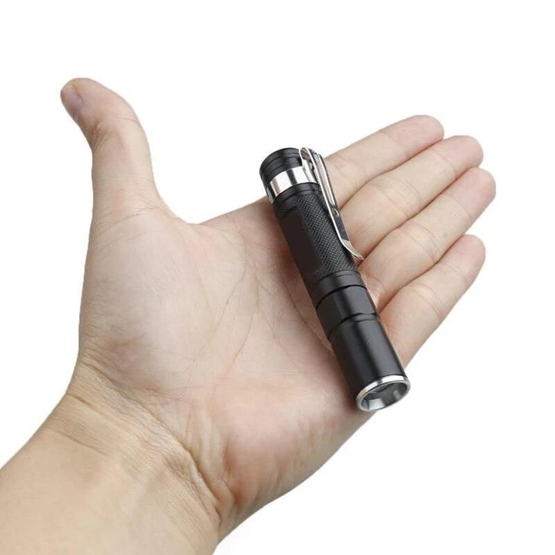 Pocket Bicycle Lights Mini Portable LED Flashlight Battery Powered durable Waterproof for Hiking Camping Hunting Fishing Light