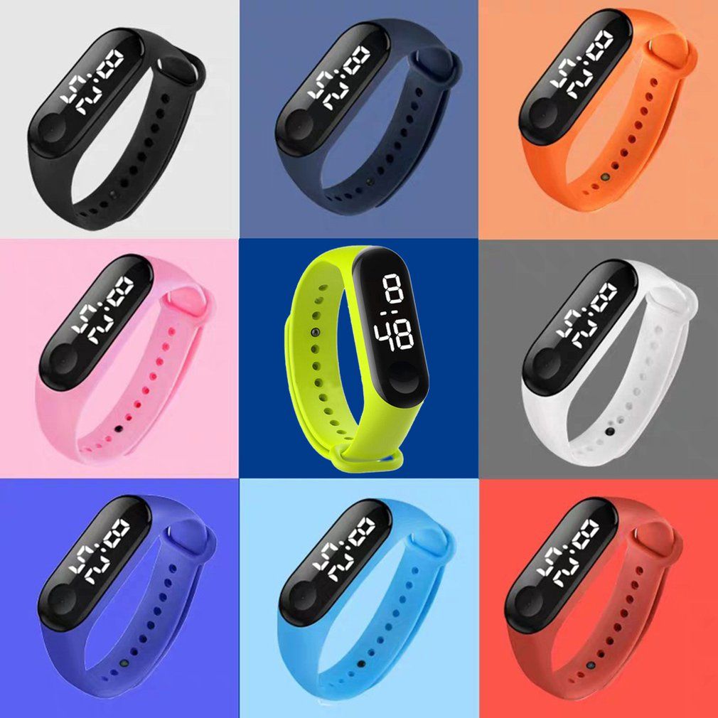 OR M3 Waterproof Sports Electronic Swimming Watches Men And Women Led Watch Sapphire