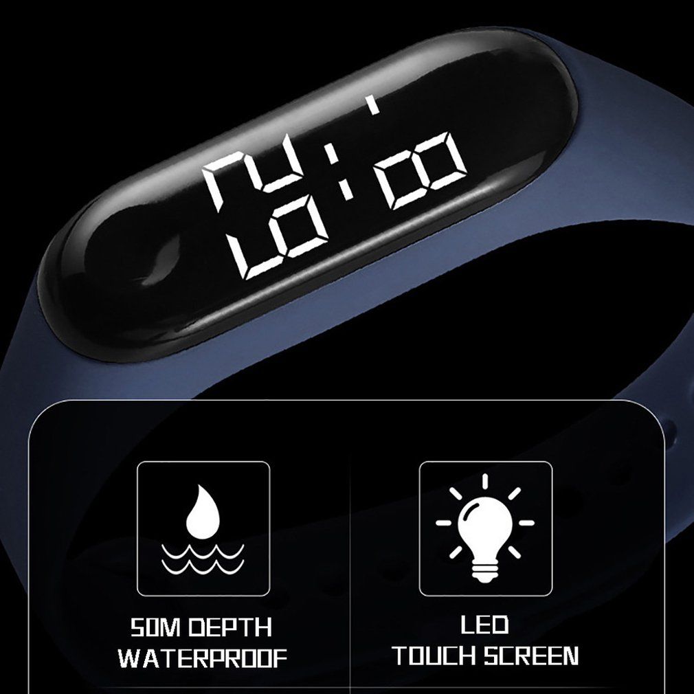 OR M3 Waterproof Sports Electronic Swimming Watches Men And Women Led Watch Sapphire
