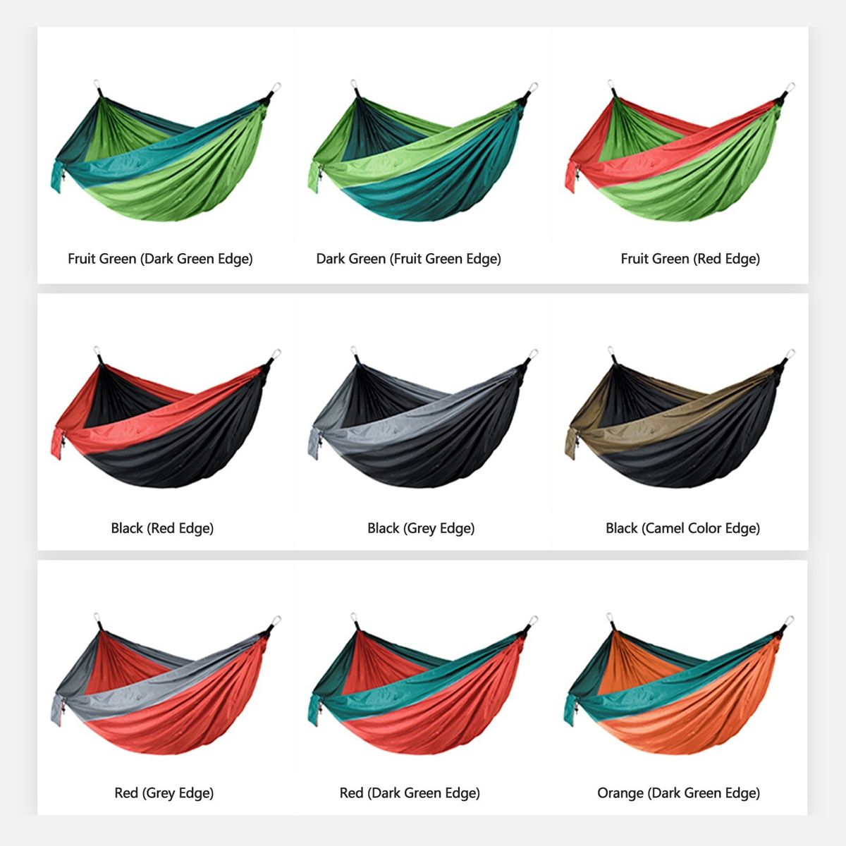 Nylon Hammock Widened Indoor Outdoor Swing Camping Supplies