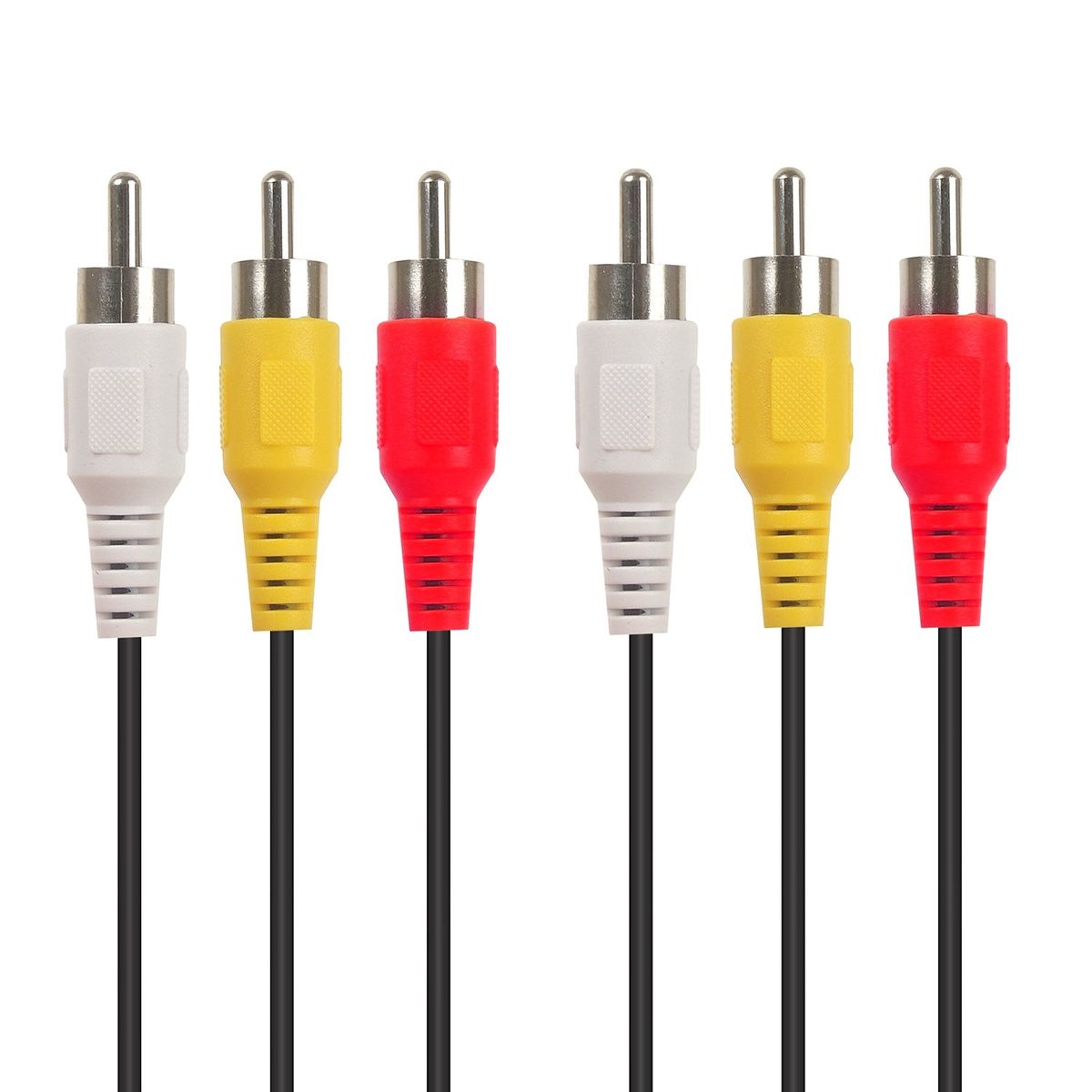 Audio Video Stereo RCA AV Cable, Length: 10m
