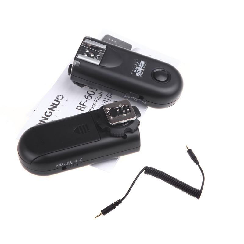 RF-603C II Wireless Remote Flash Trigger C1 Replacement for Canon 60D 350D 450D 500D 550D 1000D