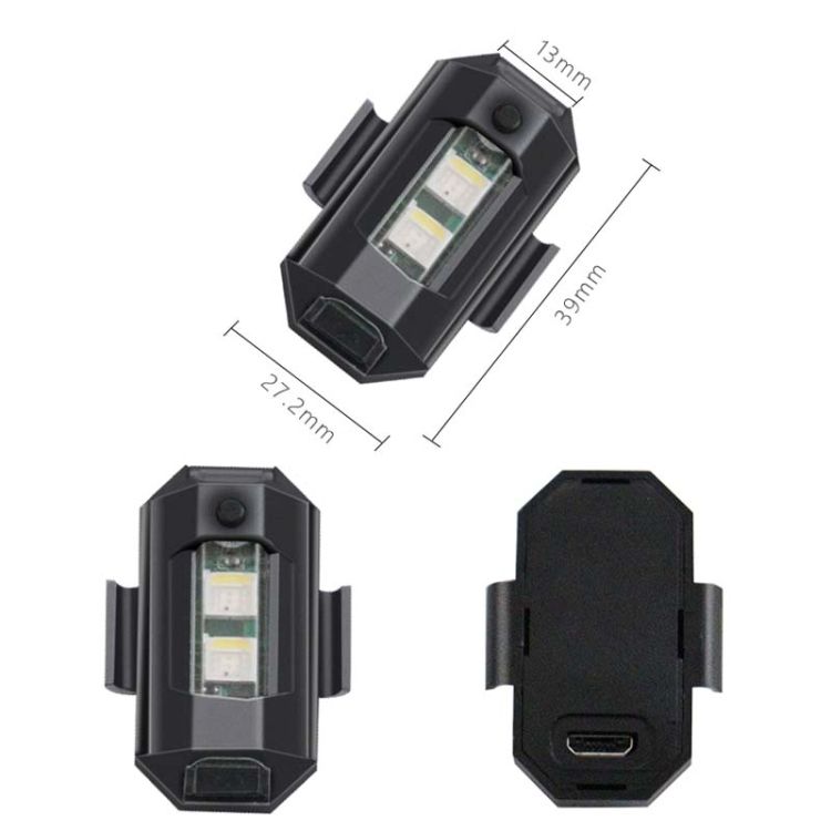 Bicycle Night Ride Warning Light Motorcycle Light 3 Colors