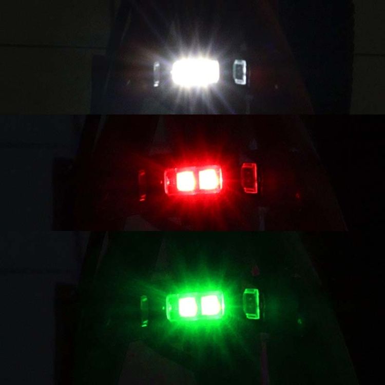 Bicycle Night Ride Warning Light Motorcycle Light 3 Colors