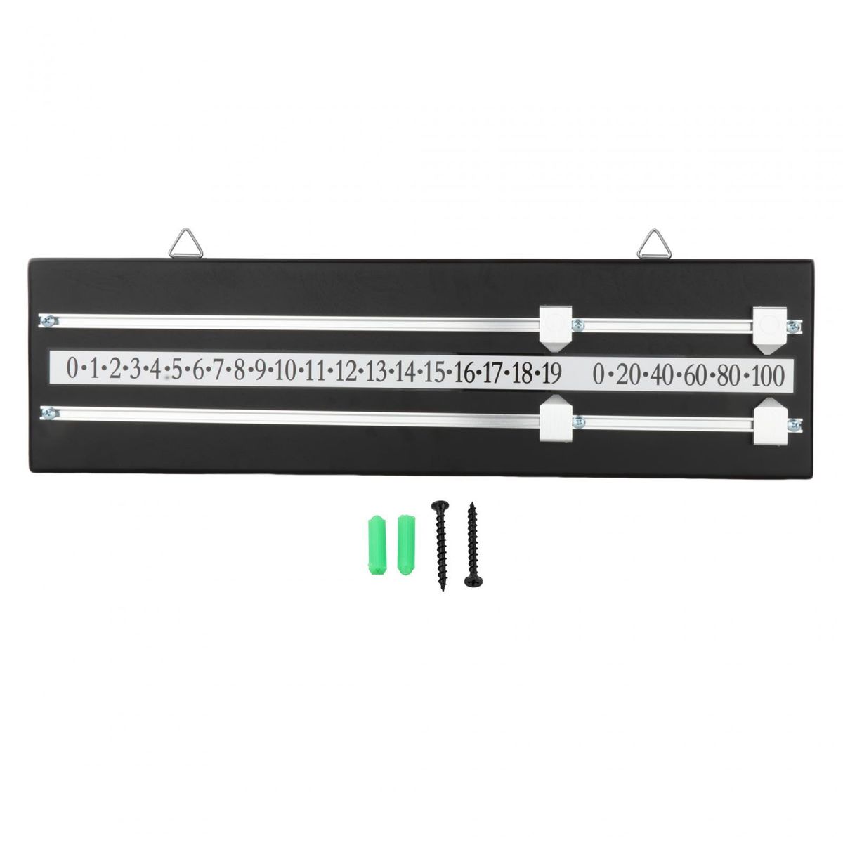 Portable Billiard Score Board Scoring Device Snooker Black