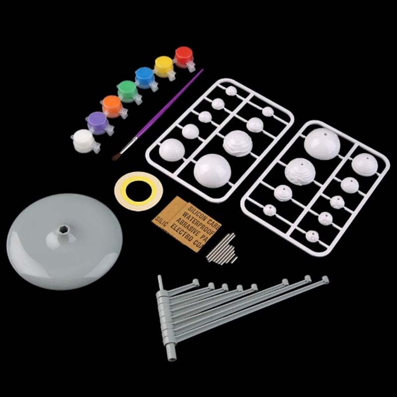 Solar System Nine Planets Planetarium Model Kit DIY Kids