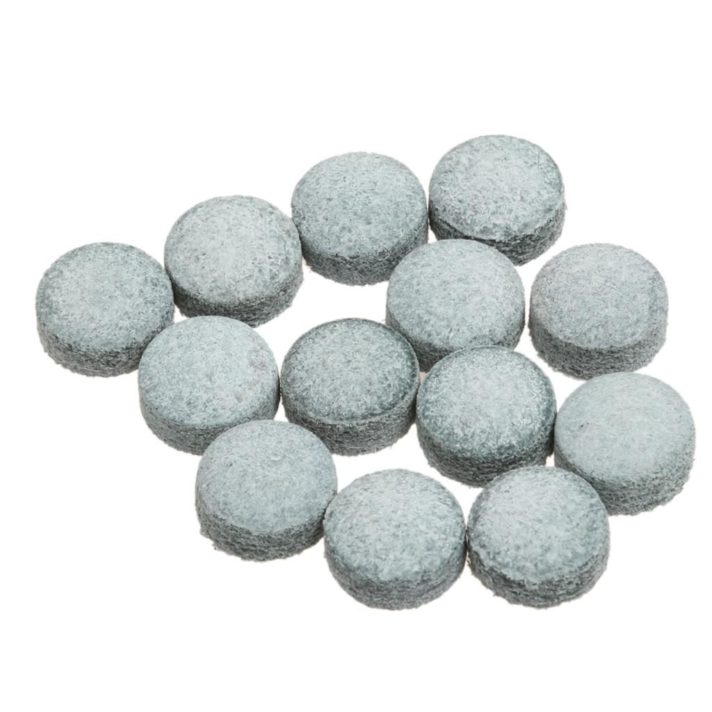 100 Pieces Tips 9mm 10mm Pool Billiard Tips Replacement