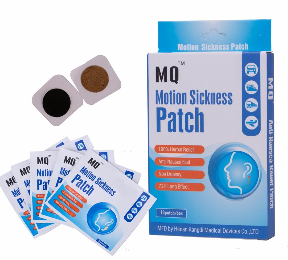 Care Fast Acting Dizziness 100Pcs Motion Herbal Sickness Health Anti Nausea Behind Chinese Ear Patch Travel For Plaster Medical