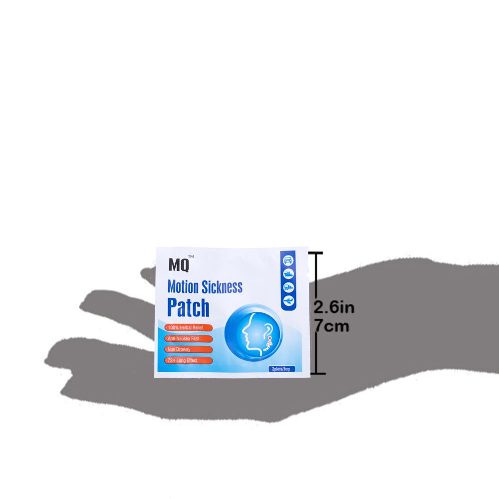 Care Fast Acting Dizziness 100Pcs Motion Herbal Sickness Health Anti Nausea Behind Chinese Ear Patch Travel For Plaster Medical