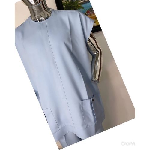 Men's Senator Native Wear (Light Blue With Pocket Design Short Sleeve)