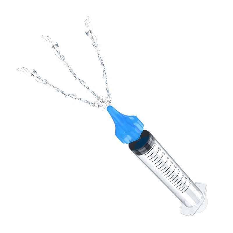 10ML Ear Syringe Ear Wax Remover Syringe Canal Irrigator For Children Adult Universal Ear Wax Flusher Irrigation Syringe EarCare ACU
