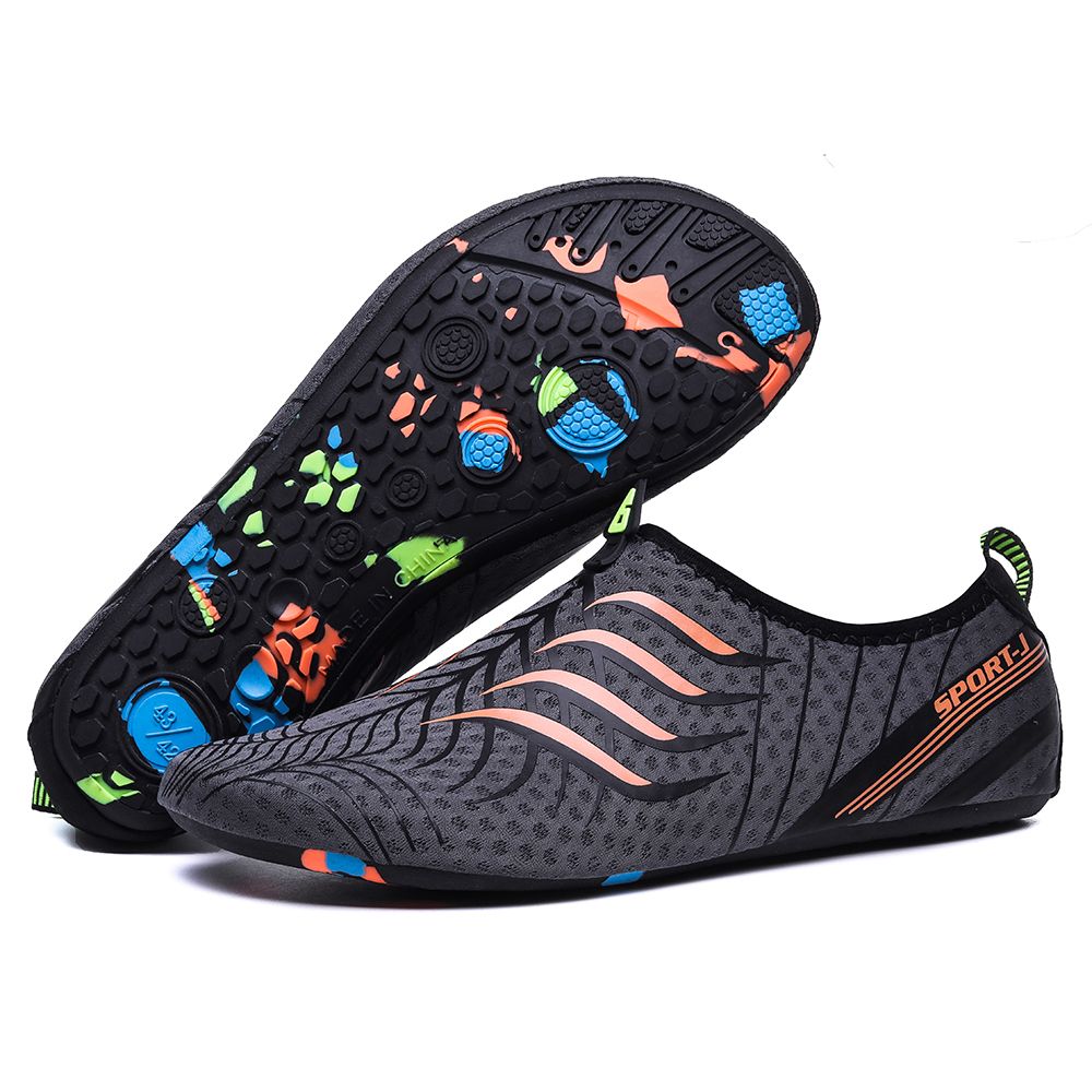 Unisex Swimming Water Shoes Yoga Shoes Beach Shoes Gray
