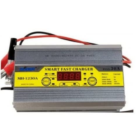 30a Battery Charger With Digital Display