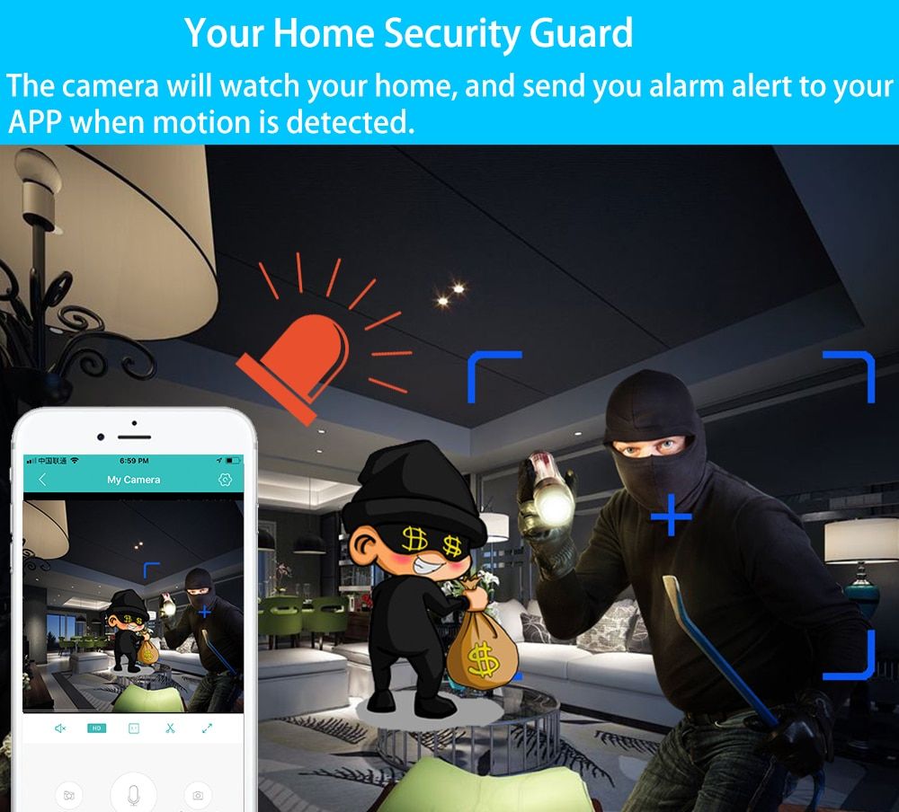 Autoeye 3D Fisheye VR IP Camera 960P 1.3MP 360 Degree Baby Monitor CCTV Camera Home Security WiFi Camera Panoramic ABDSW