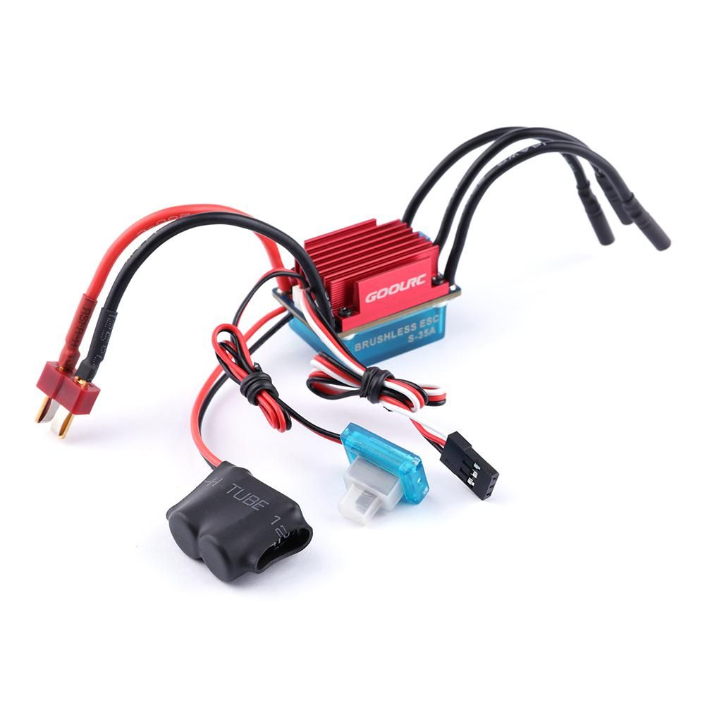 GoolRC S-35A Brushless ESC Electric Speed Controller with 5V/2A BEC for 1/12 1/14 1/16 RC Car