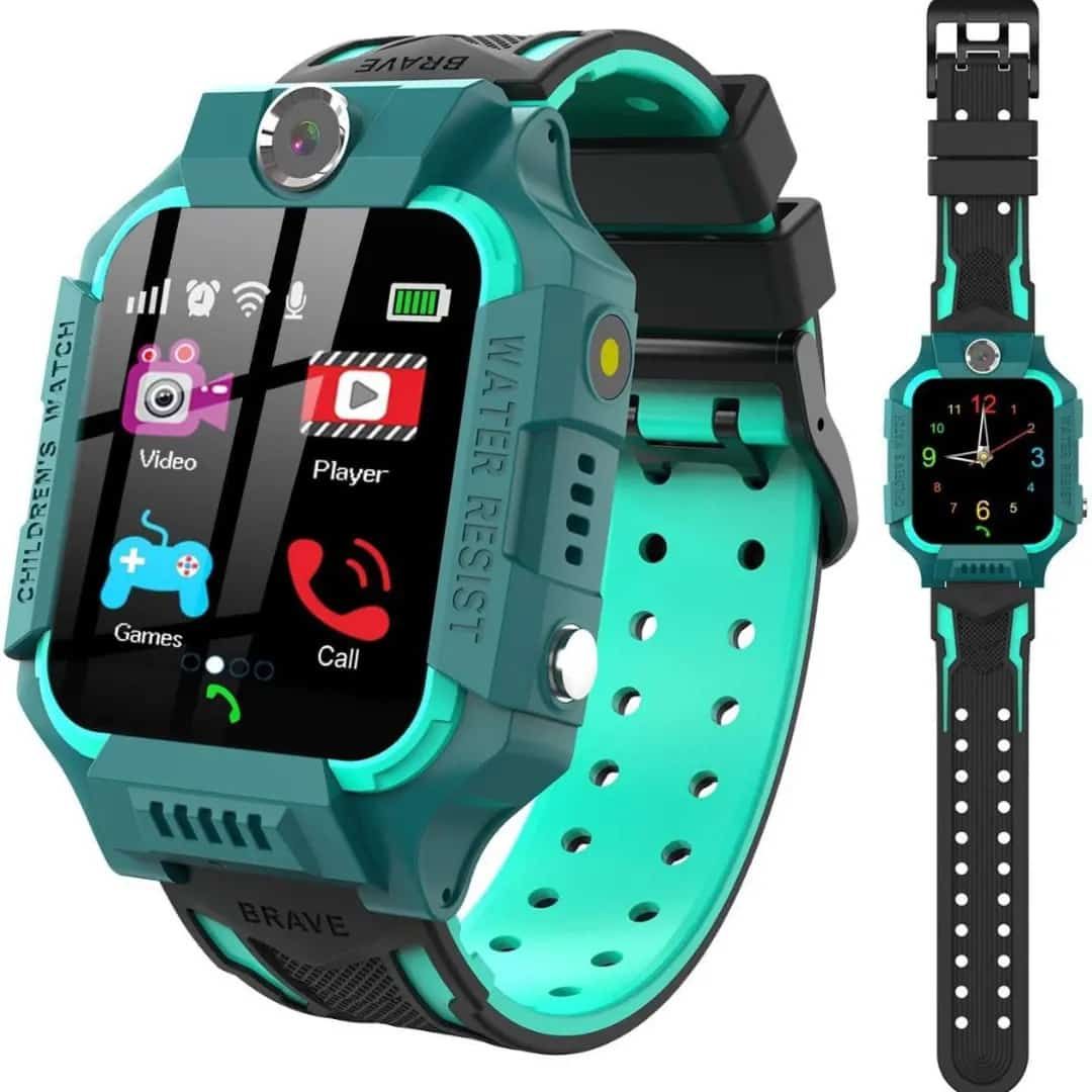 Kid's Smart Watch With Gps Tracker - Sim Slot And Camera