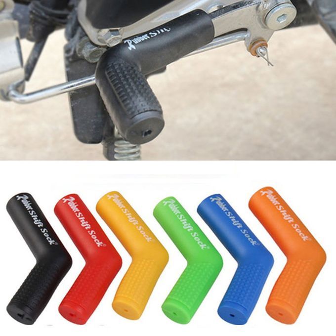 Motor Y Le Gear Pole Anti-Skid Prote Tive  Over PV  Gearshift Pole Sleeve-Yellow