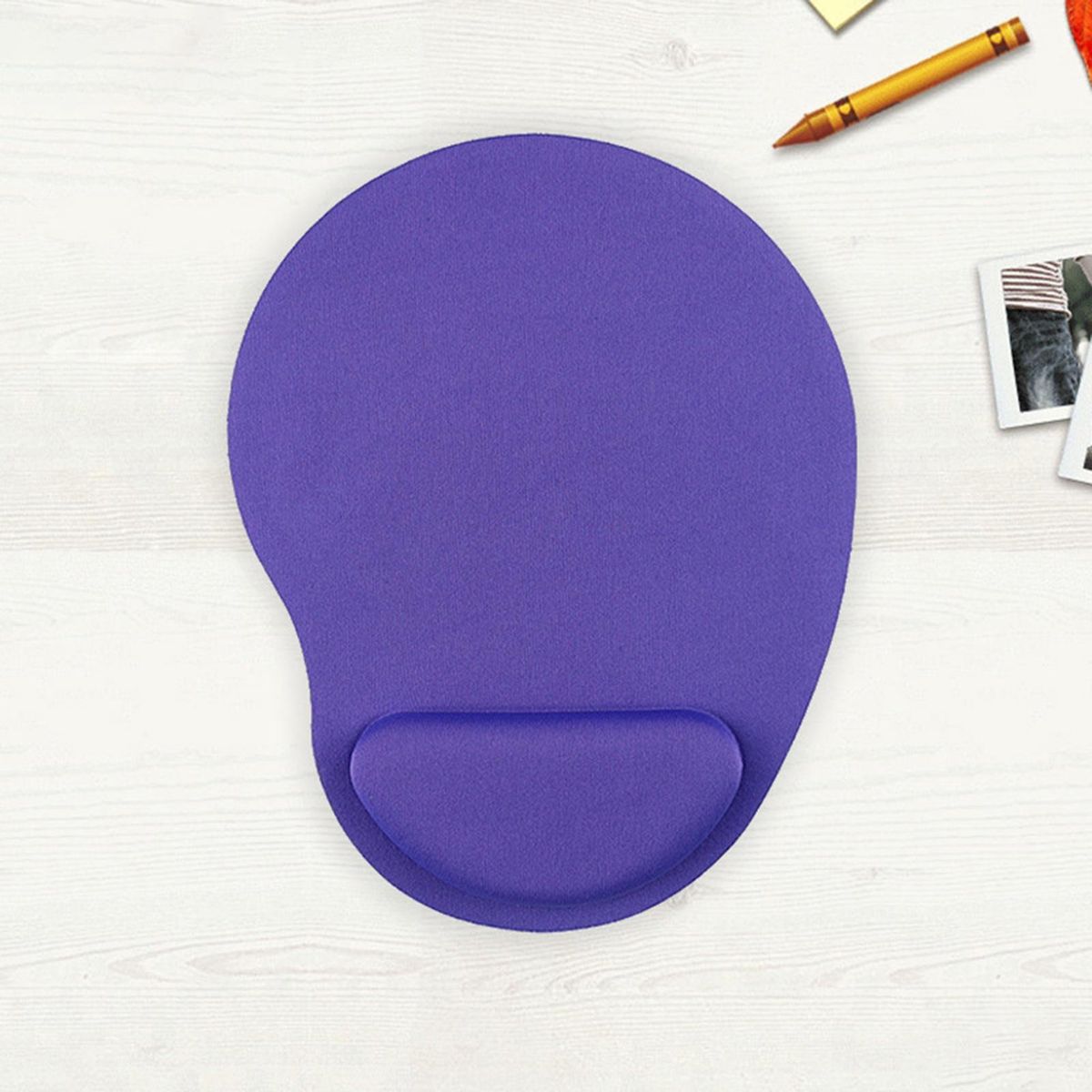 Mouse Pad Relieve Stress Comfy EVA Wrist Support-Purple