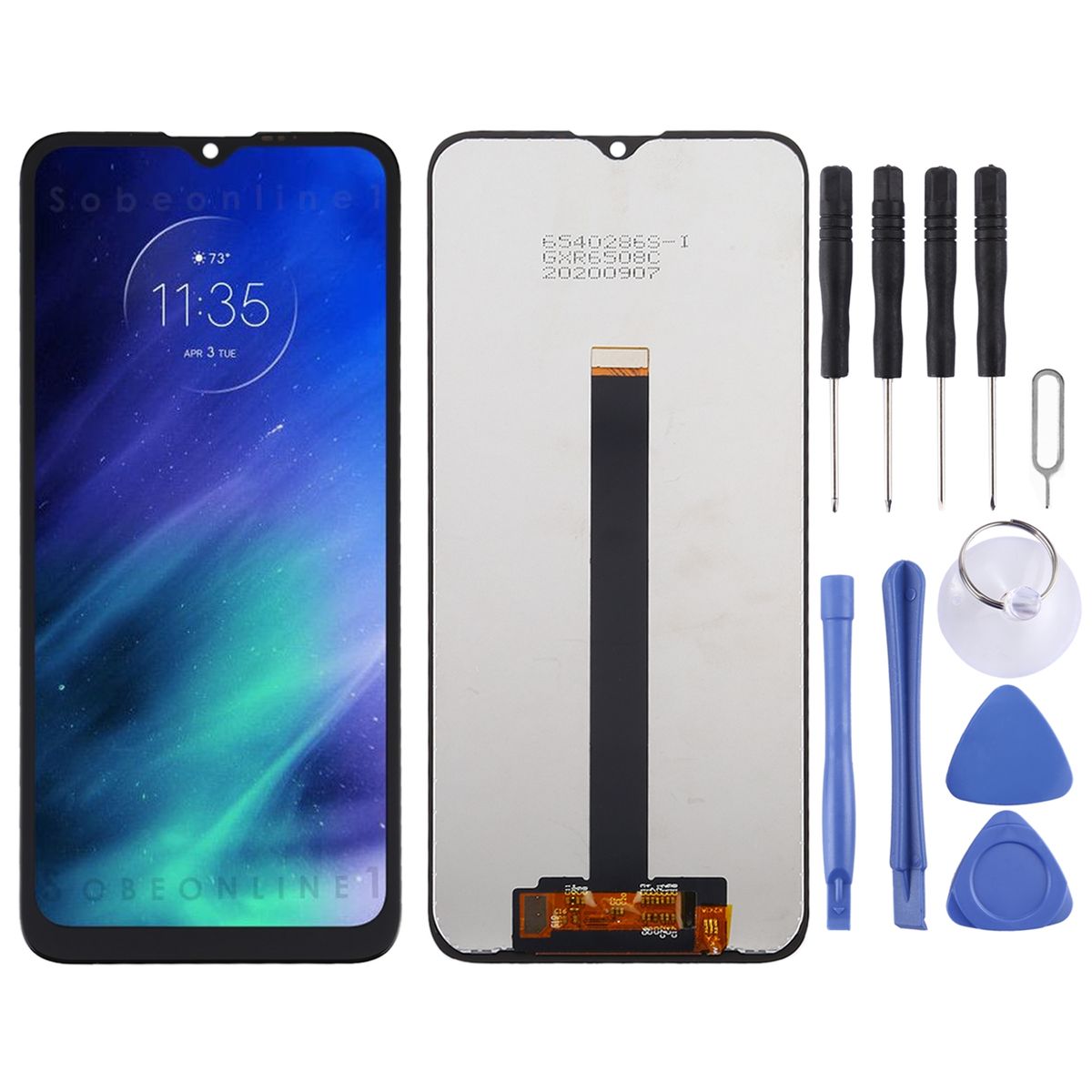TFT LCD Screen For Motorola One Fusion With Digitizer Full A