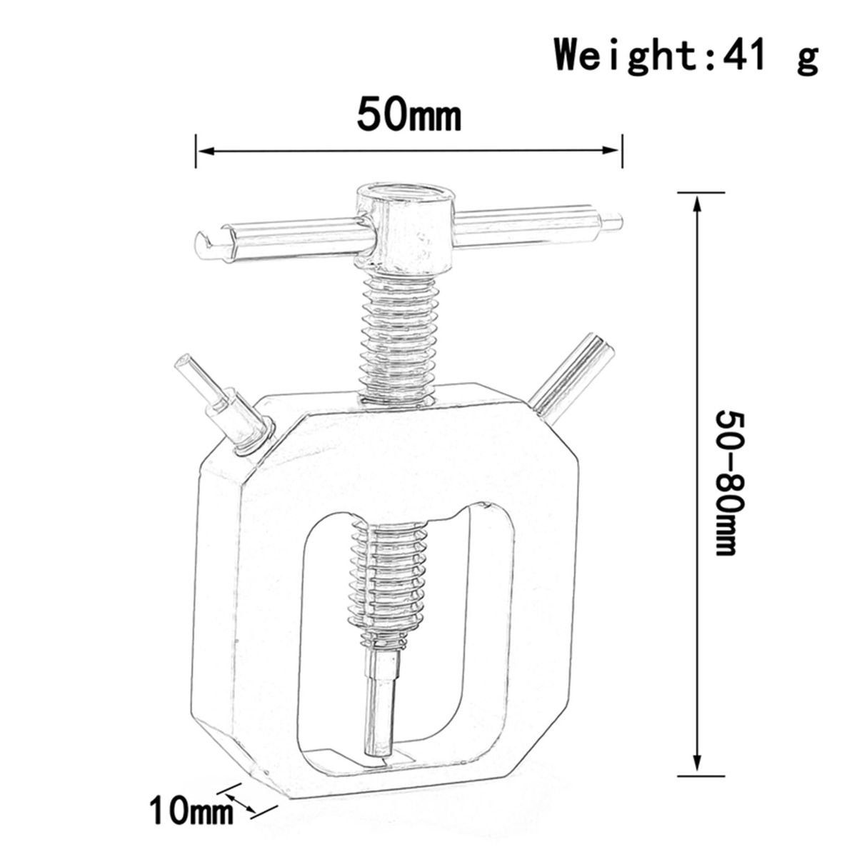 Motor Pinion Gear Puller Motor Pinion Gear Remover Aluminum