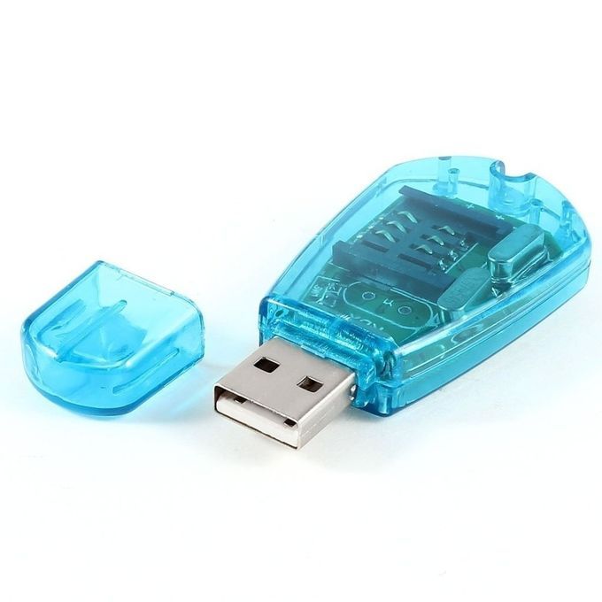 Teal USB 2.0 Writer Copy Cloner Backup SIM Card Reader For GSM WCDMA