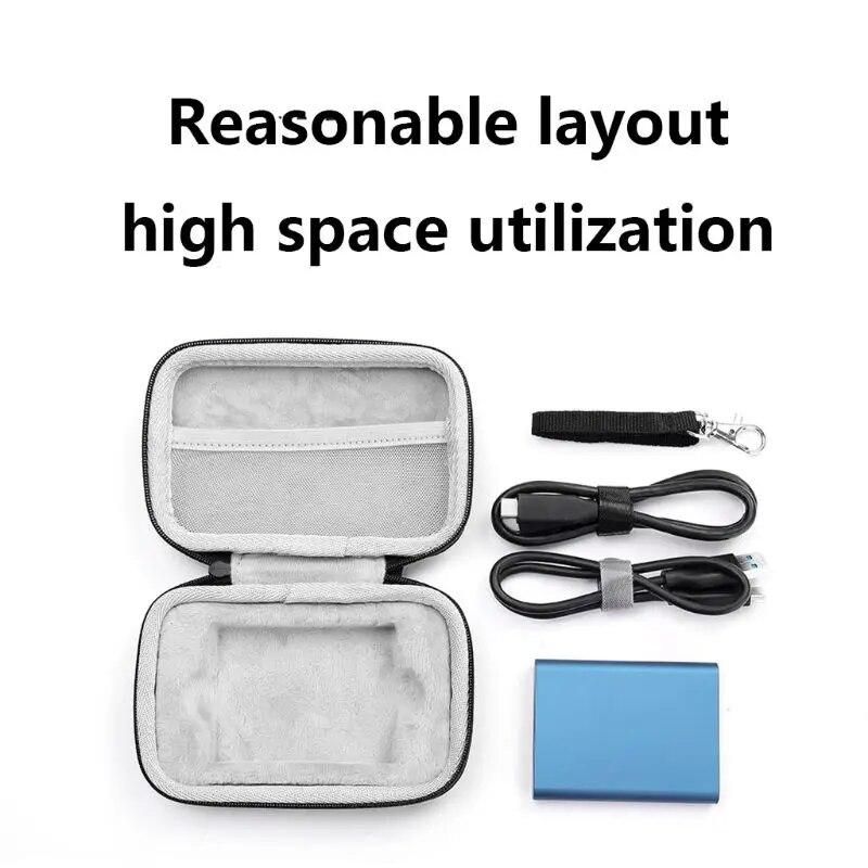 Storage Bag Carrying Box Case Organizer Cover Pouch Hard Shell Shockproof Travel for Samsung T1 T3 T5 Portable 250GB 500GB 1TB 2
