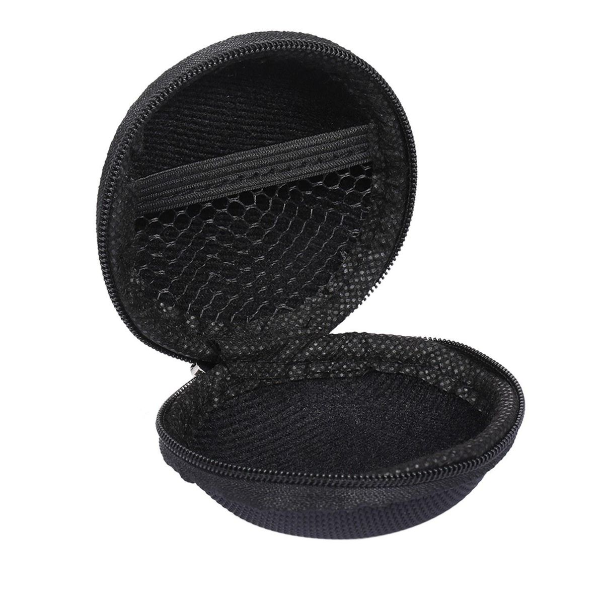 5pcs Storage Bag for Fingertip Pulse Oximeter EVA Portable Bag with Net Earphone Carrying Case Holder