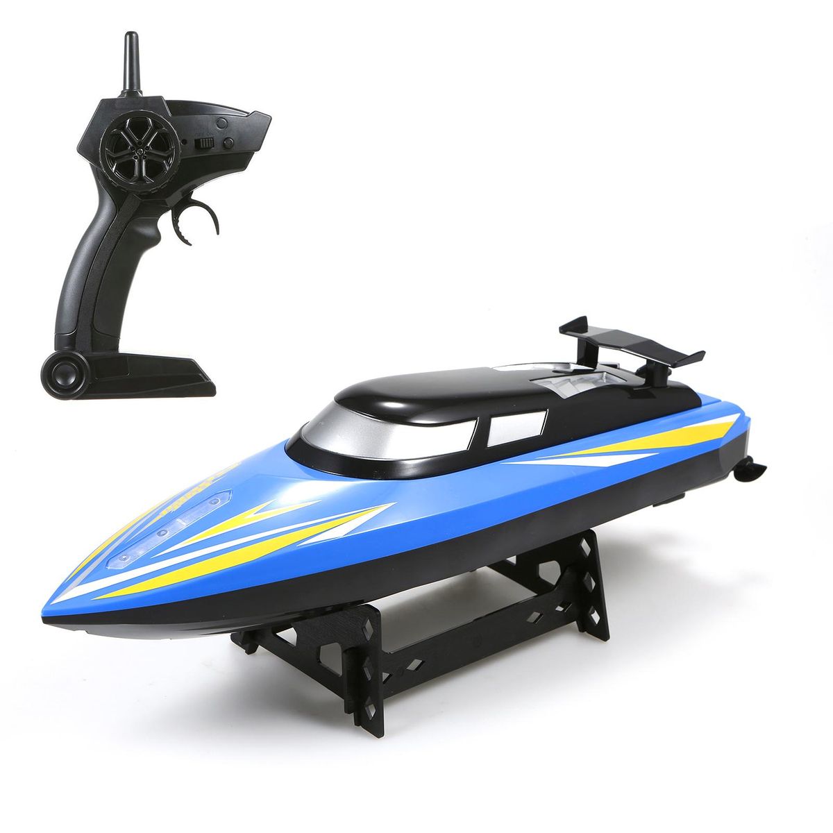 RC Boat Remote Control Boats 25km/h 2.4GHz Large Size RC Boat Toy Gift for Kids Adults Boys 3-speed Low Battery Alarm