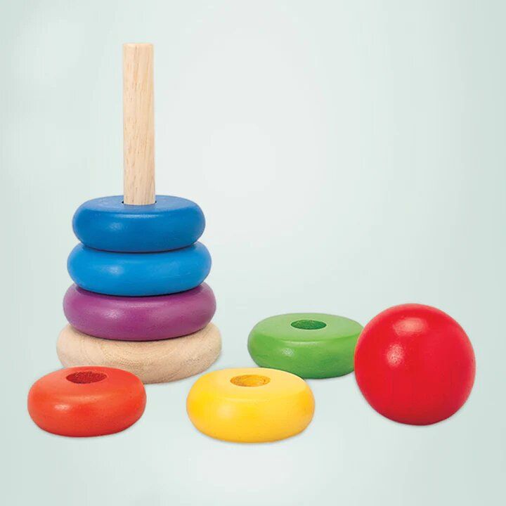 Wooden Stacking Rings