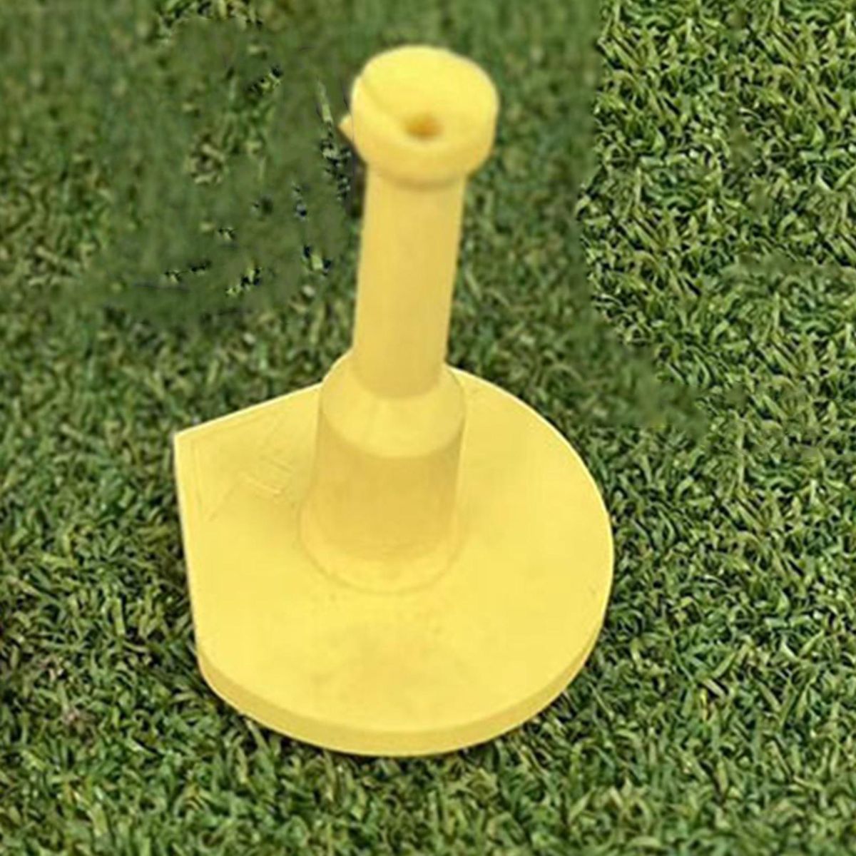 4Pcs Golf Ball Bases Small Golf Ball Stand Holder Tees Lemon Yellow
