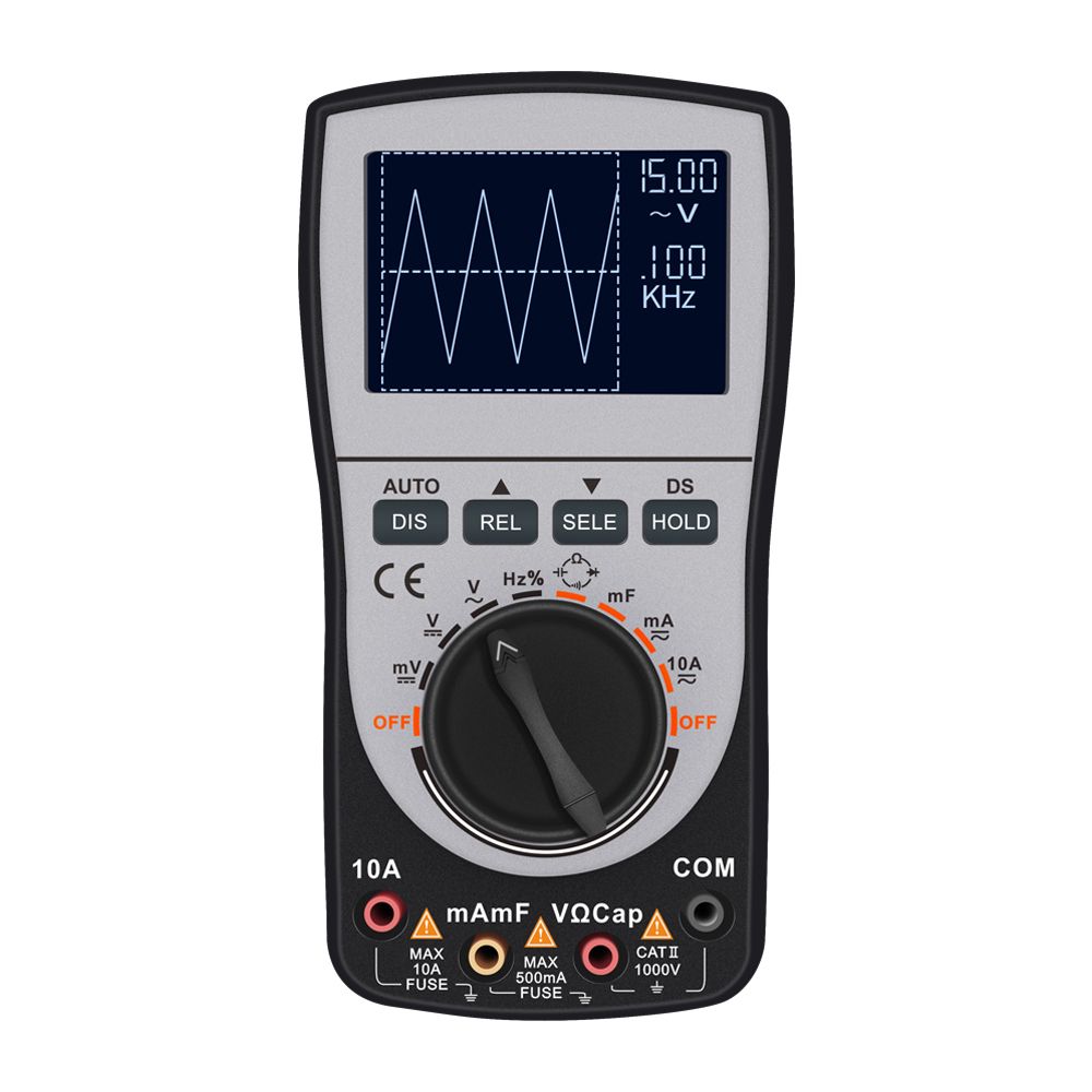 2-in-1 Intelligent Digital Oscilloscope Multimeter DC/AC