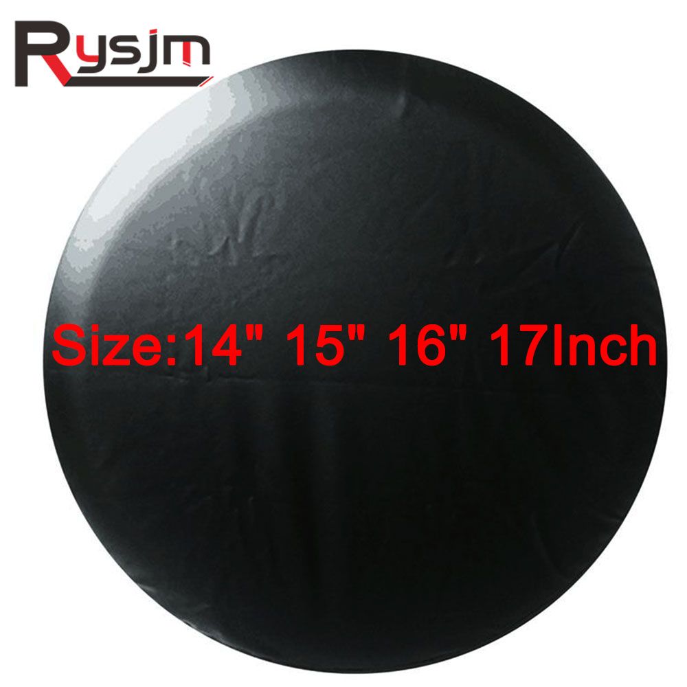 1Pcs Black Car Tire Cover 13'',14