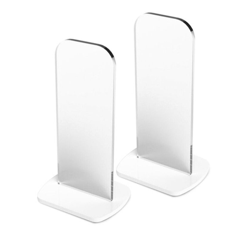 Boxing Glove Storage Holder 2 Pcs Acrylic Vertica Display Stand Easy Stand For Home Bedroom Office